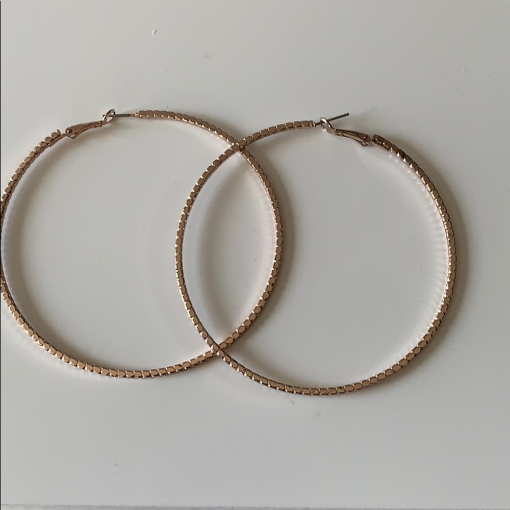 Hoop earrings